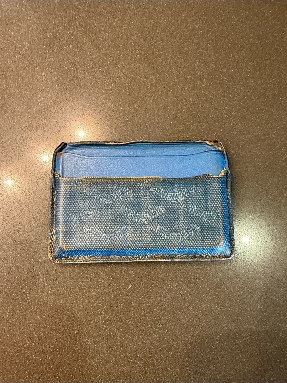 Goyard Blue Card Holder